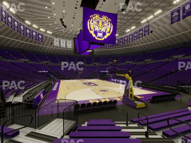 Pete Maravich Assembly Center - Section 120 Seat View Pete Maravich Assembly Center - Section 120 Seat View