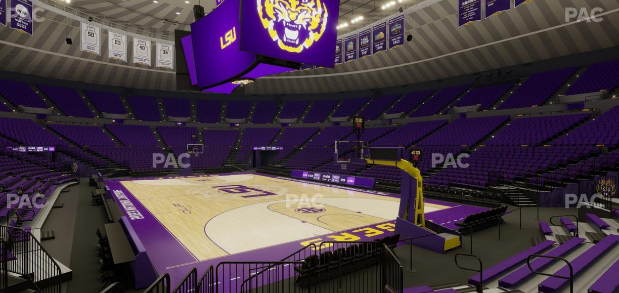 Pete Maravich Assembly Center - Section 121 Seat View