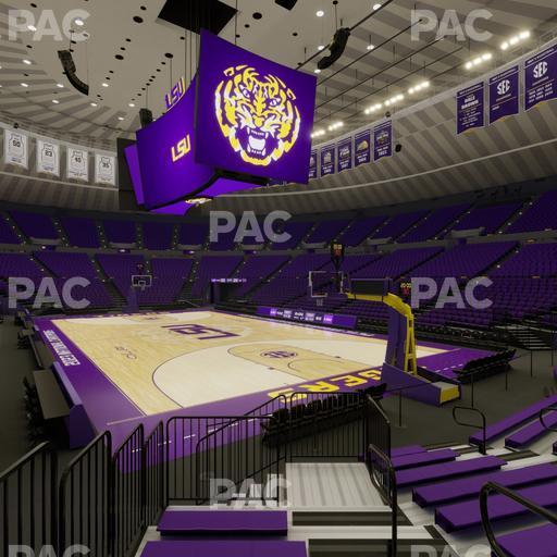 Pete Maravich Assembly Center - Section 121 Seat View
