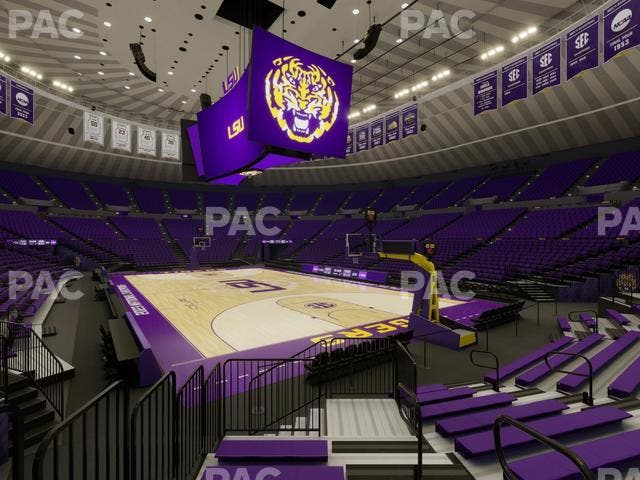 Pete Maravich Assembly Center - Section 121 Seat View Pete Maravich Assembly Center - Section 121 Seat View