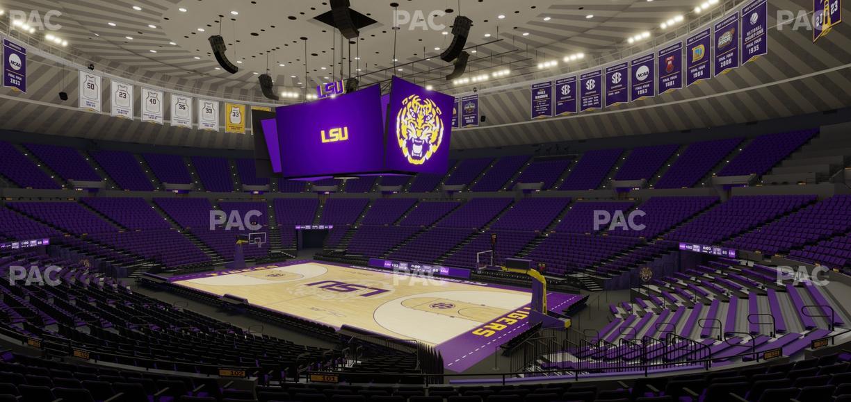 Pete Maravich Assembly Center - Section 201 Seat View