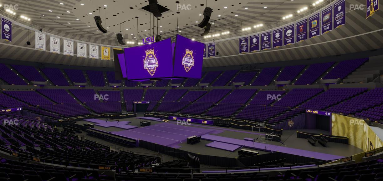 Pete Maravich Assembly Center - Section 201 Seat View