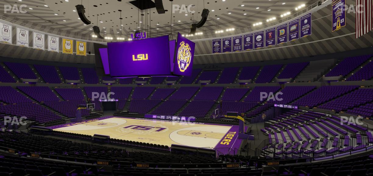 Pete Maravich Assembly Center - Section 202 Seat View