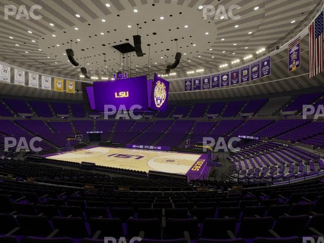 Pete Maravich Assembly Center - Section 202 Seat View Pete Maravich Assembly Center - Section 202 Seat View