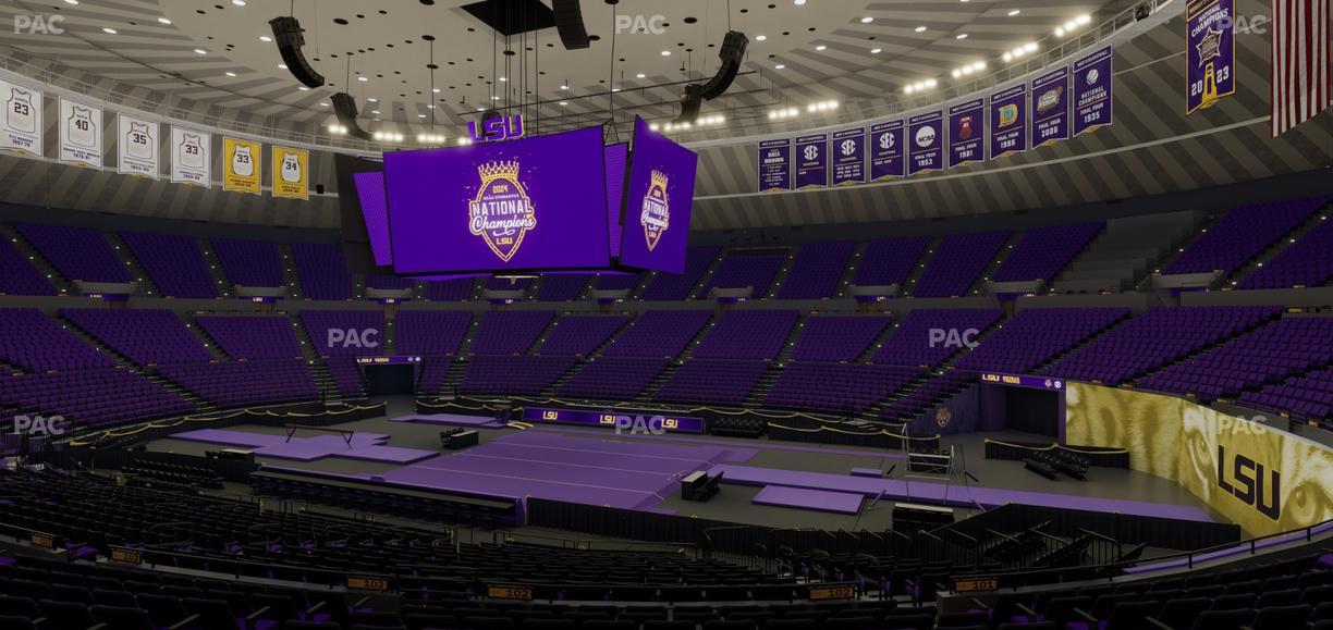 Pete Maravich Assembly Center - Section 202 Seat View