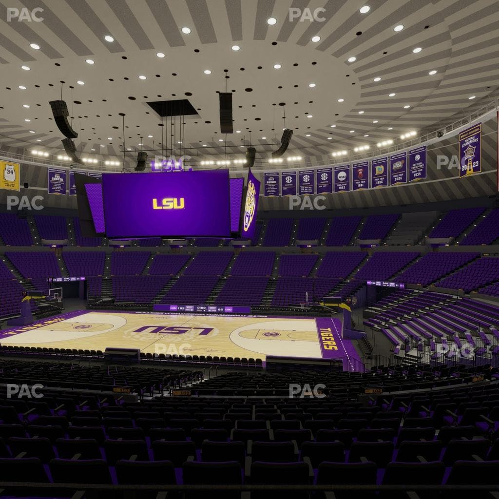Pete Maravich Assembly Center - Section 203 Seat View