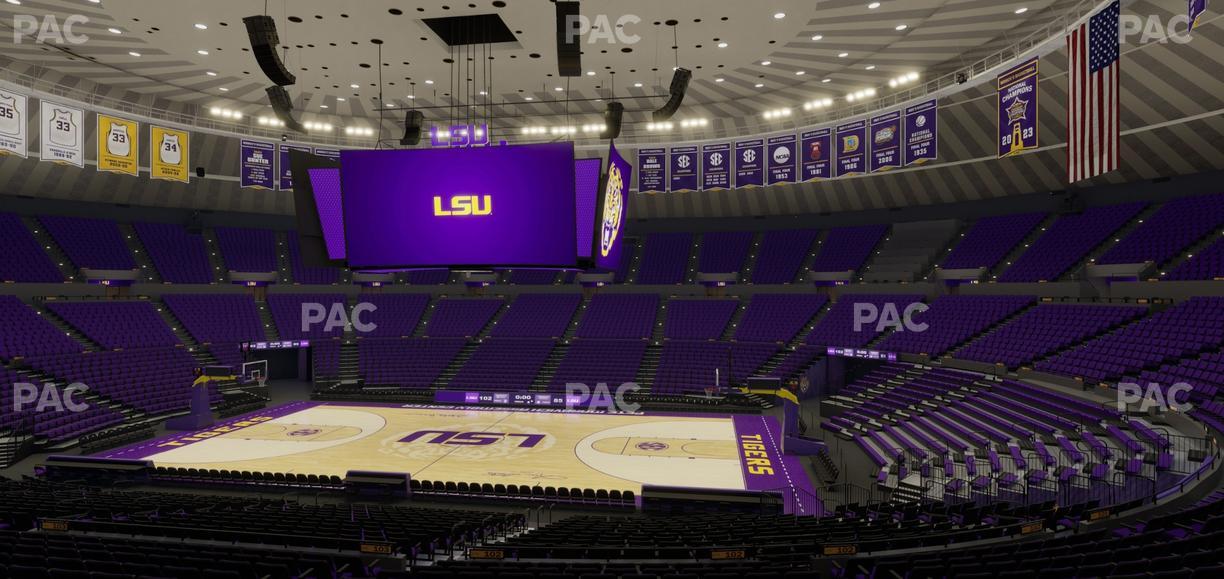 Pete Maravich Assembly Center - Section 203 Seat View