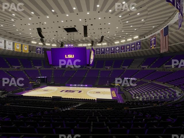 Pete Maravich Assembly Center - Section 203 Seat View Pete Maravich Assembly Center - Section 203 Seat View