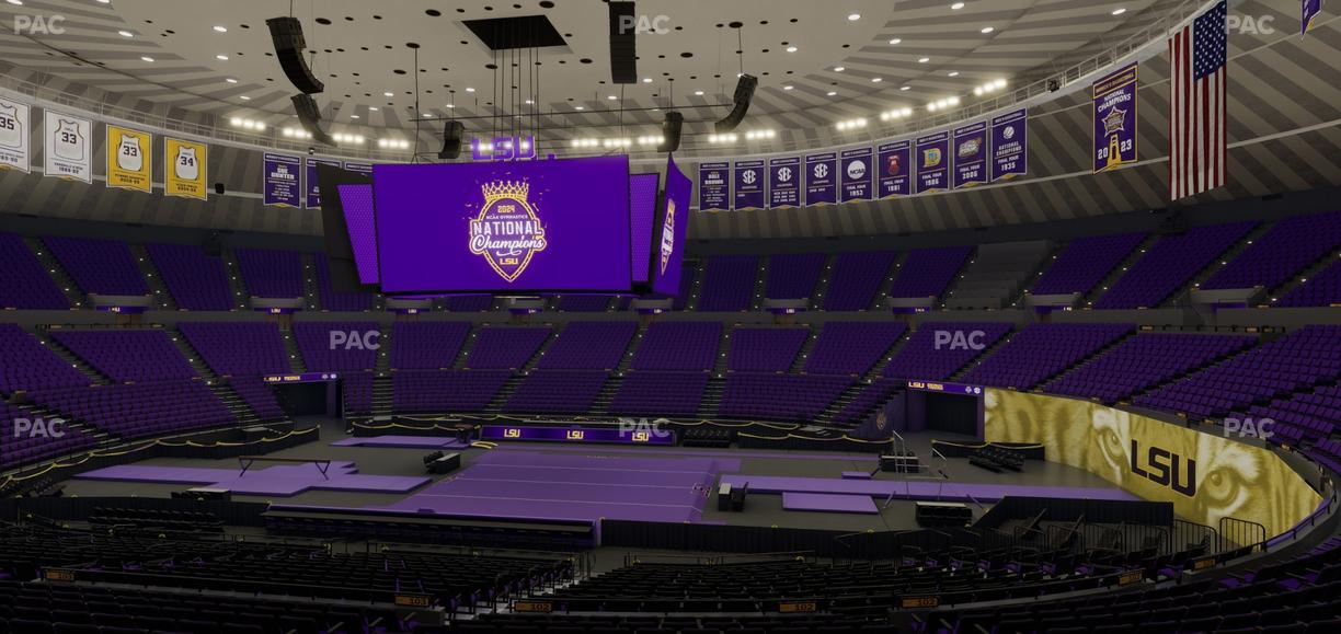 Pete Maravich Assembly Center - Section 203 Seat View