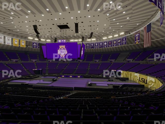 Pete Maravich Assembly Center - Section 203 Seat View