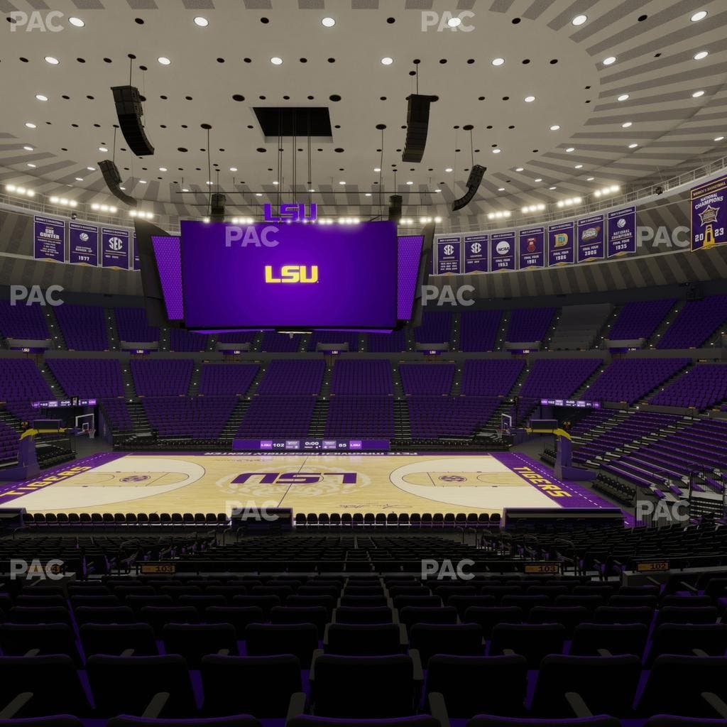 Pete Maravich Assembly Center - Section 204 Seat View