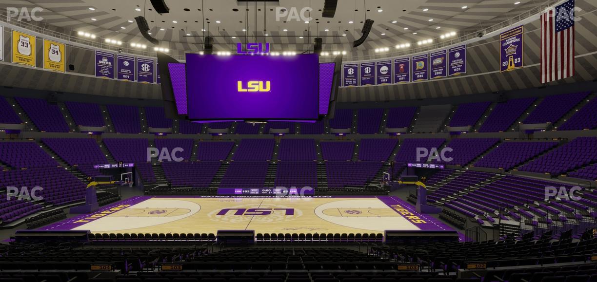 Pete Maravich Assembly Center - Section 204 Seat View