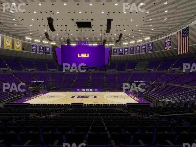 Pete Maravich Assembly Center - Section 204 Seat View Pete Maravich Assembly Center - Section 204 Seat View