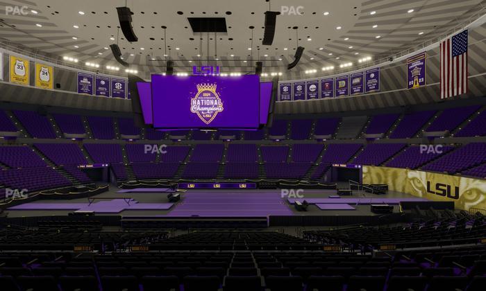 Pete Maravich Assembly Center - Section 204 Seat View