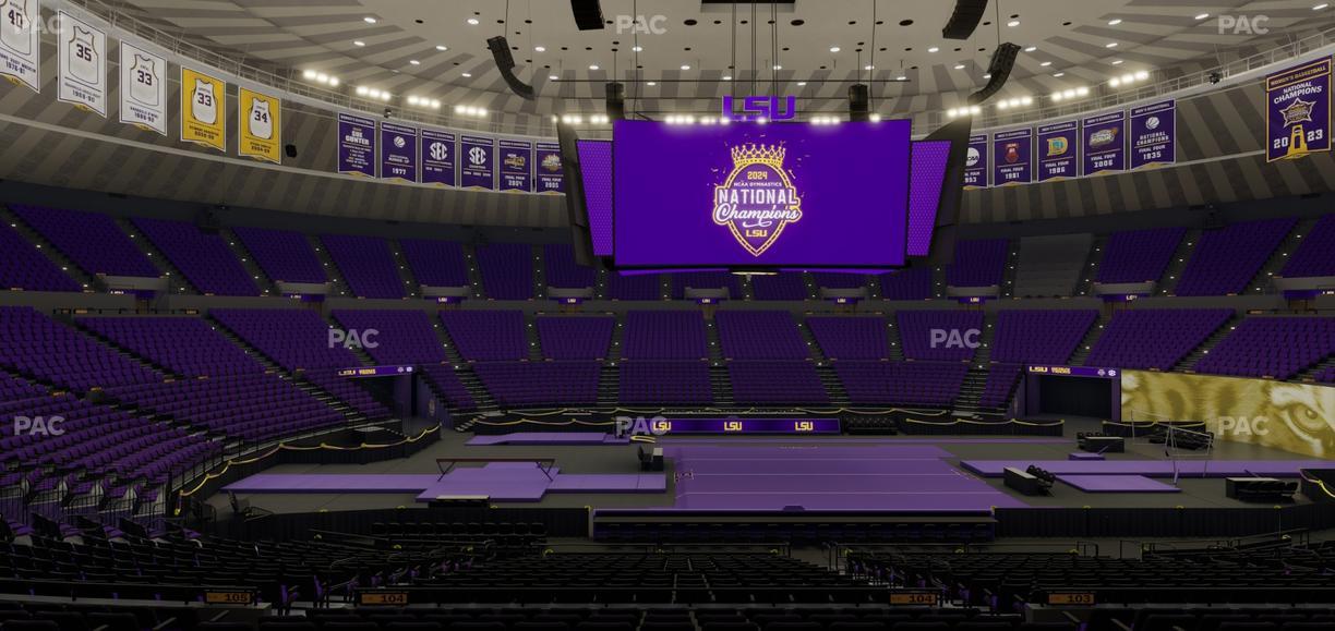 Pete Maravich Assembly Center - Section 205 Seat View