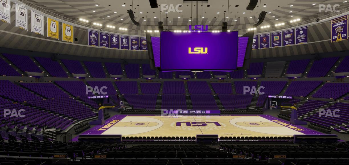 Pete Maravich Assembly Center - Section 205 Seat View
