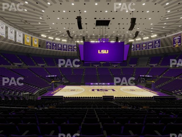 Pete Maravich Assembly Center - Section 205 Seat View Pete Maravich Assembly Center - Section 205 Seat View