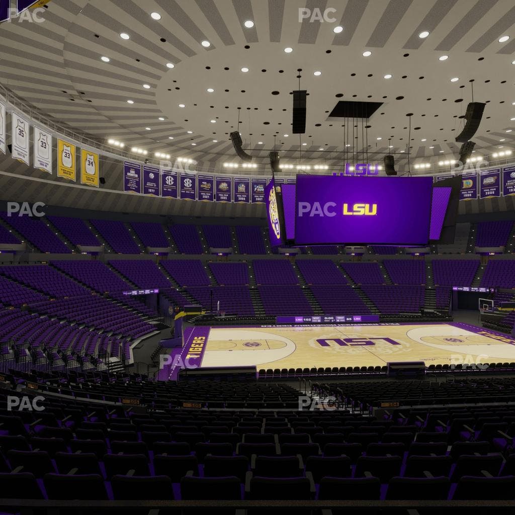 Pete Maravich Assembly Center - Section 206 Seat View