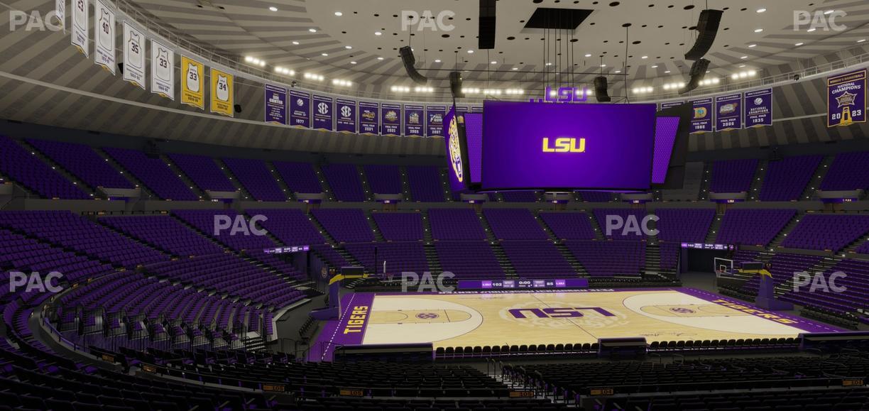 Pete Maravich Assembly Center - Section 206 Seat View