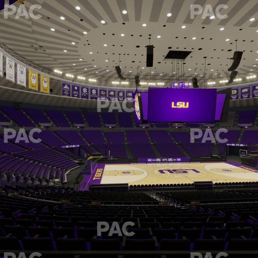 Pete Maravich Assembly Center - Section 206 Seat View