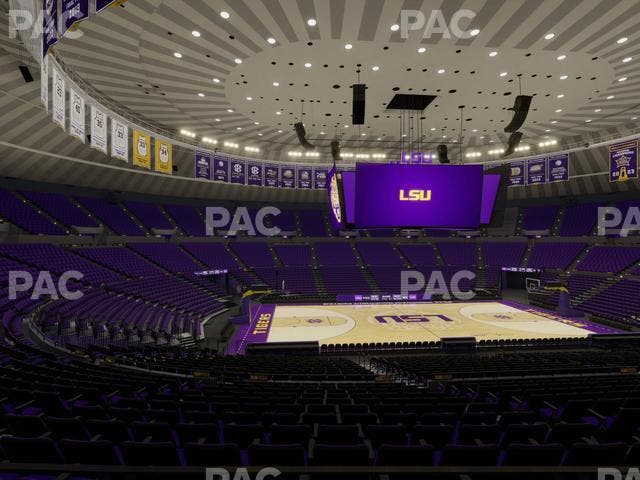 Pete Maravich Assembly Center - Section 206 Seat View Pete Maravich Assembly Center - Section 206 Seat View