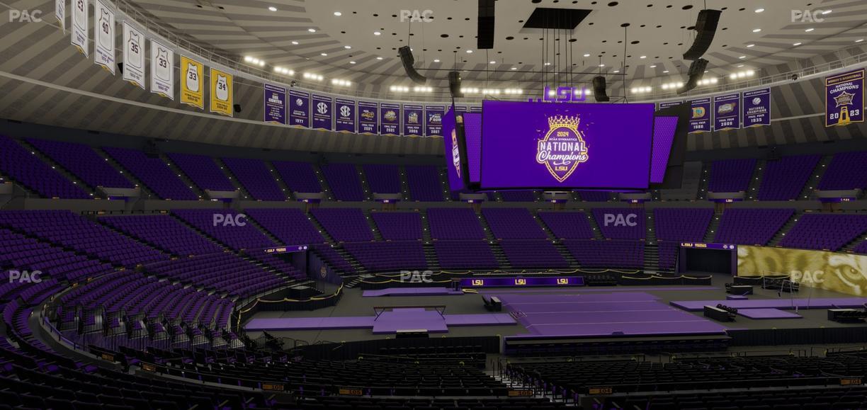 Pete Maravich Assembly Center - Section 206 Seat View