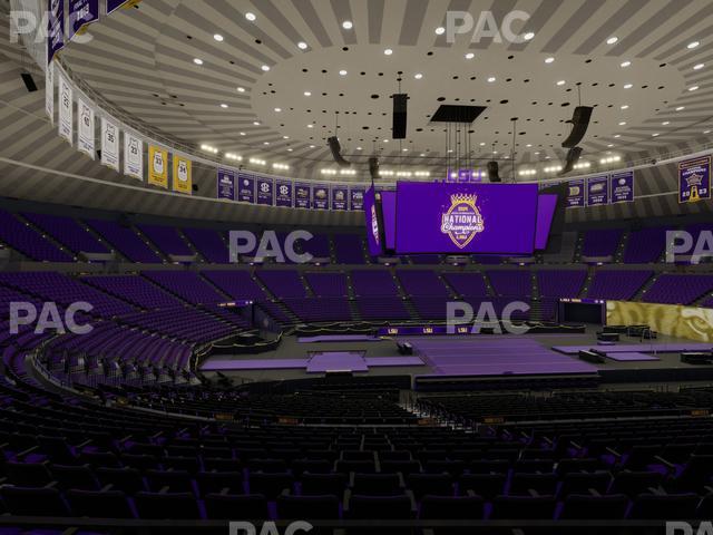 Pete Maravich Assembly Center - Section 206 Seat View