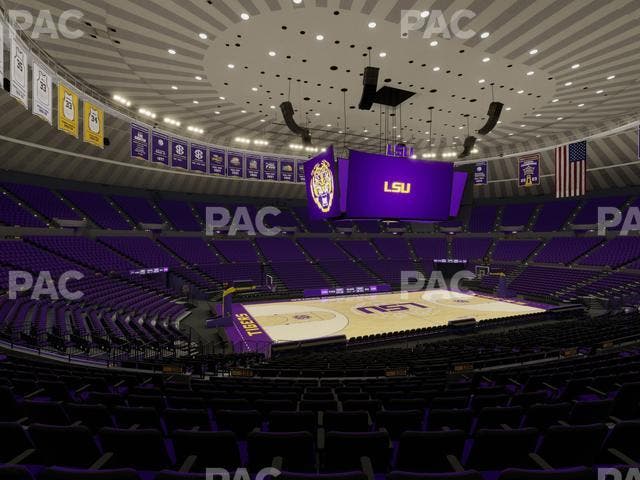 Pete Maravich Assembly Center - Section 207 Seat View Pete Maravich Assembly Center - Section 207 Seat View