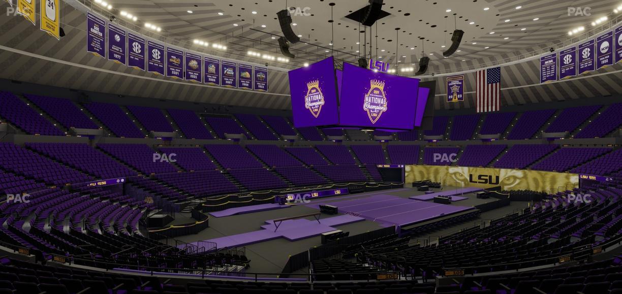 Pete Maravich Assembly Center - Section 208 Seat View