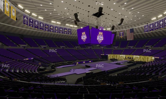 Pete Maravich Assembly Center - Section 208 Seat View