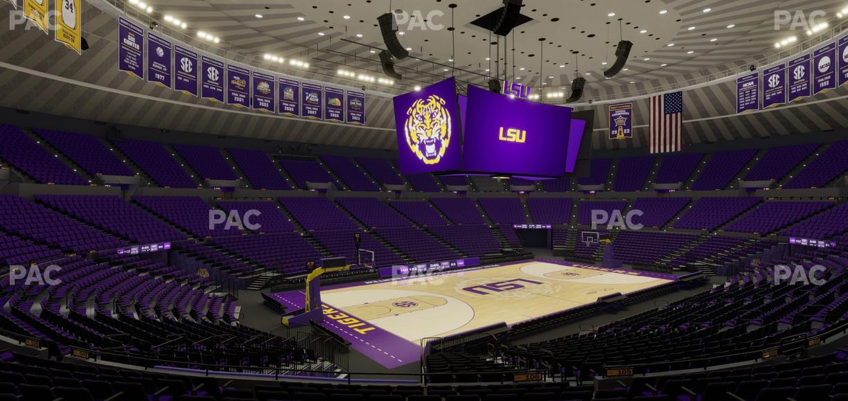 Pete Maravich Assembly Center - Section 208 Seat View