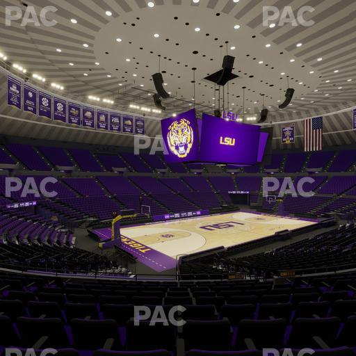 Pete Maravich Assembly Center - Section 208 Seat View