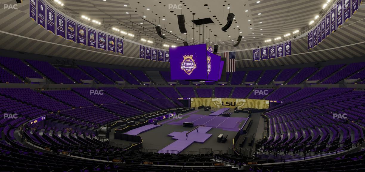 Pete Maravich Assembly Center - Section 210 Seat View