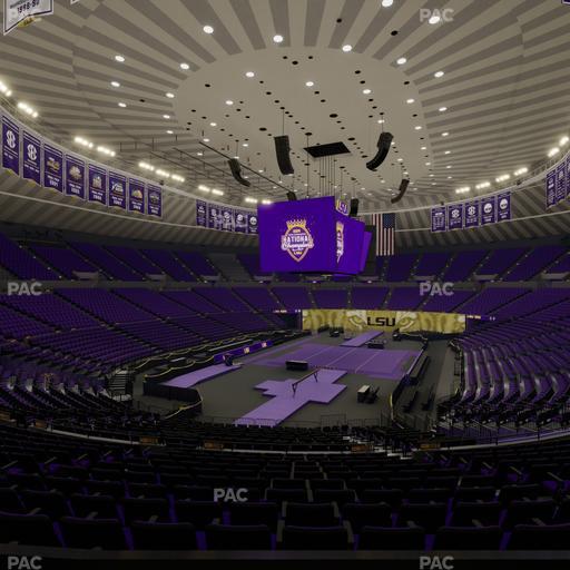 Pete Maravich Assembly Center - Section 210 Seat View