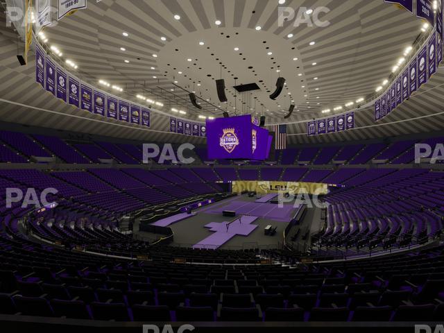 Pete Maravich Assembly Center - Section 210 Seat View
