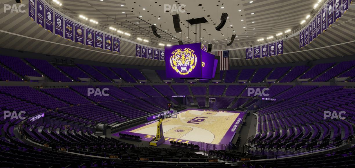 Pete Maravich Assembly Center - Section 210 Seat View