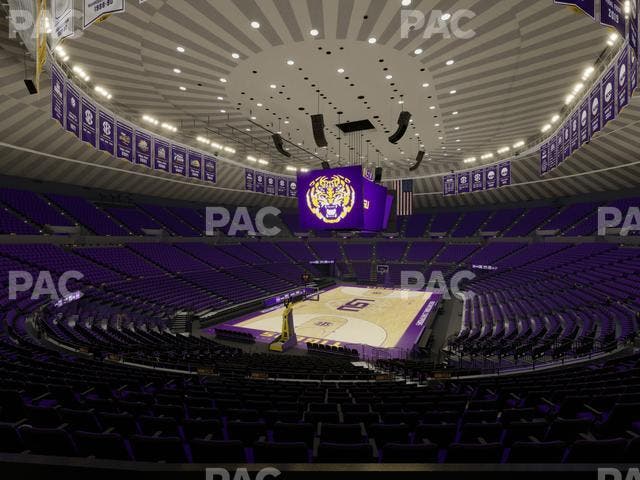Pete Maravich Assembly Center - Section 210 Seat View Pete Maravich Assembly Center - Section 210 Seat View