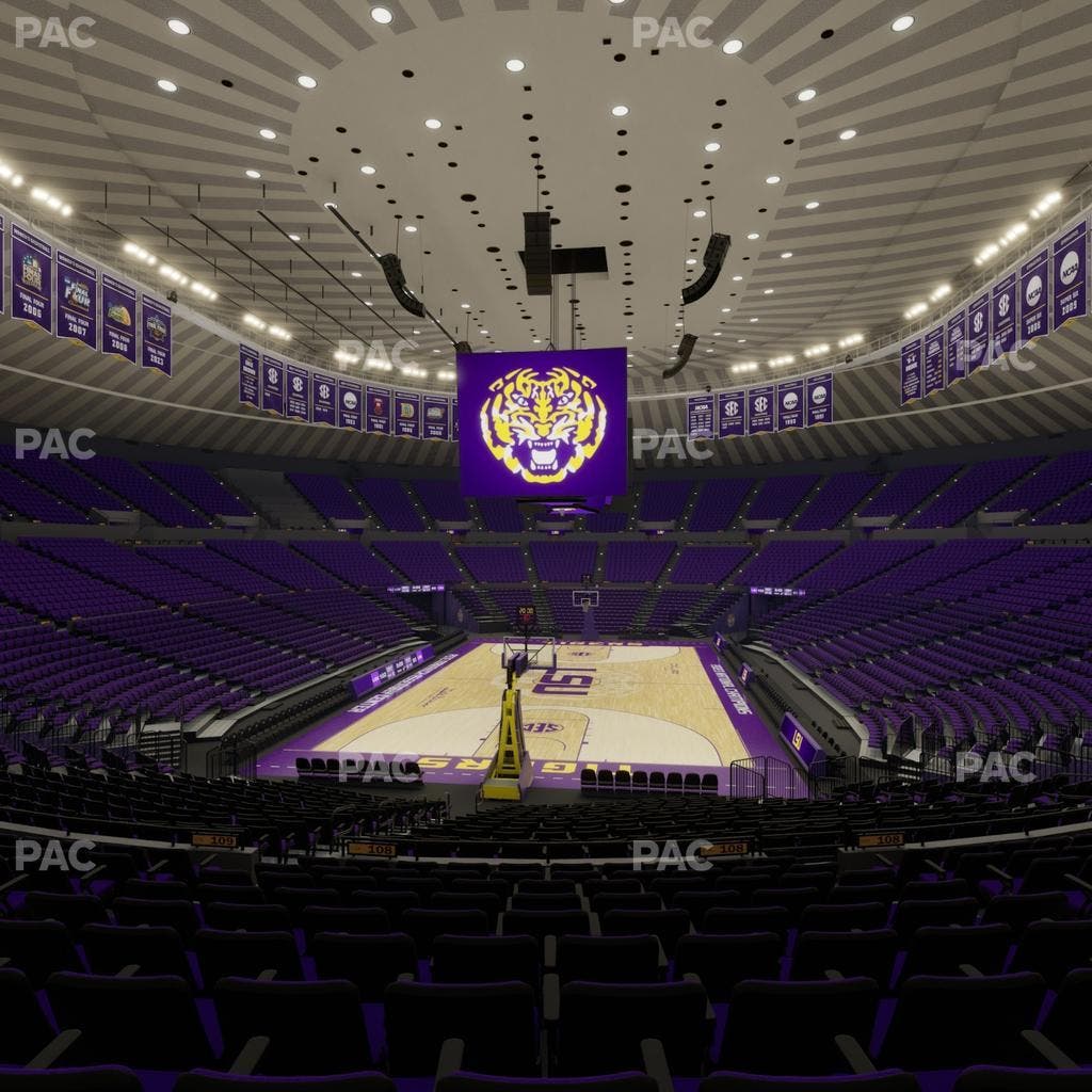 Pete Maravich Assembly Center - Section 211 Seat View