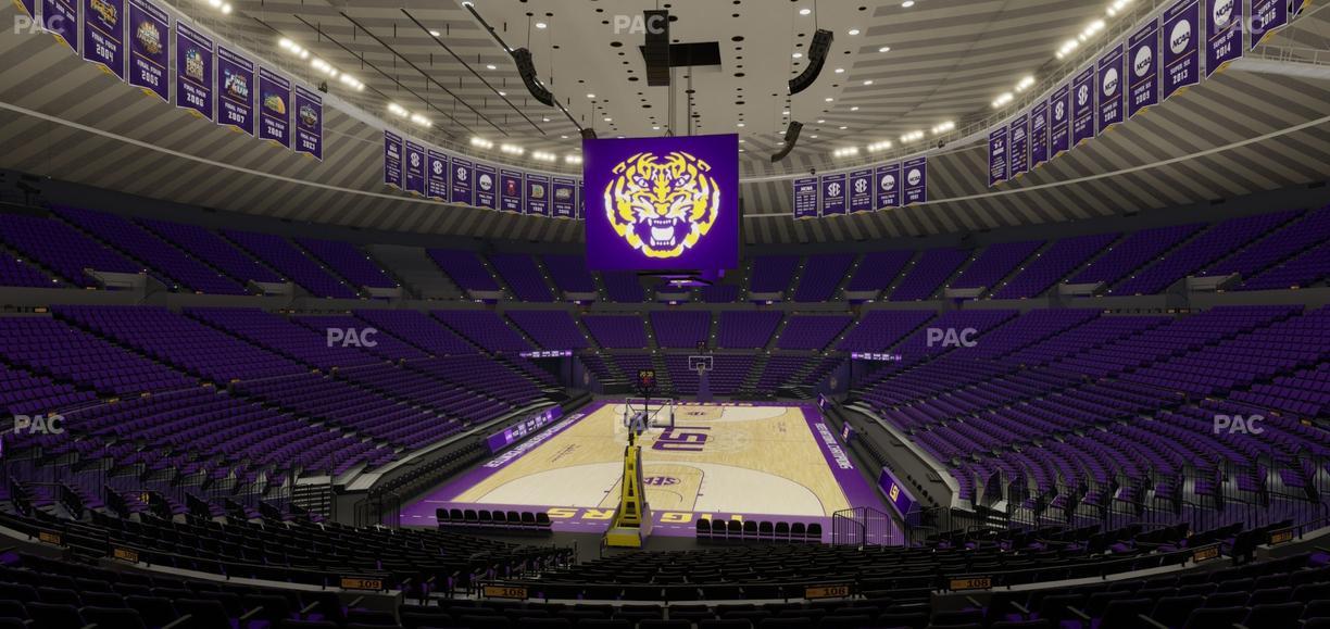 Pmac Stadium Chart Pete Maravich Assembly Center - Section 211 Seat View | SeatGeek.ca