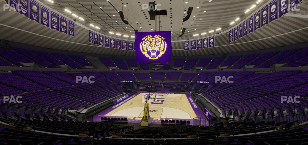 Pete Maravich Assembly Center - Section 211 Seat View