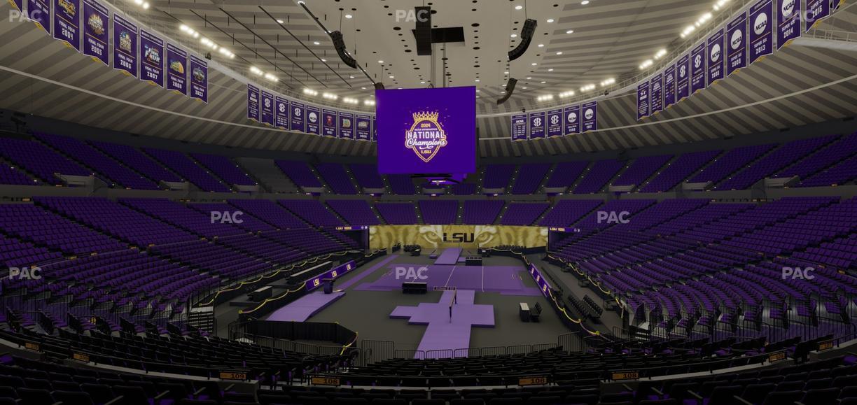 Pete Maravich Assembly Center - Section 211 Seat View