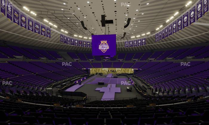 Pete Maravich Assembly Center - Section 211 Seat View