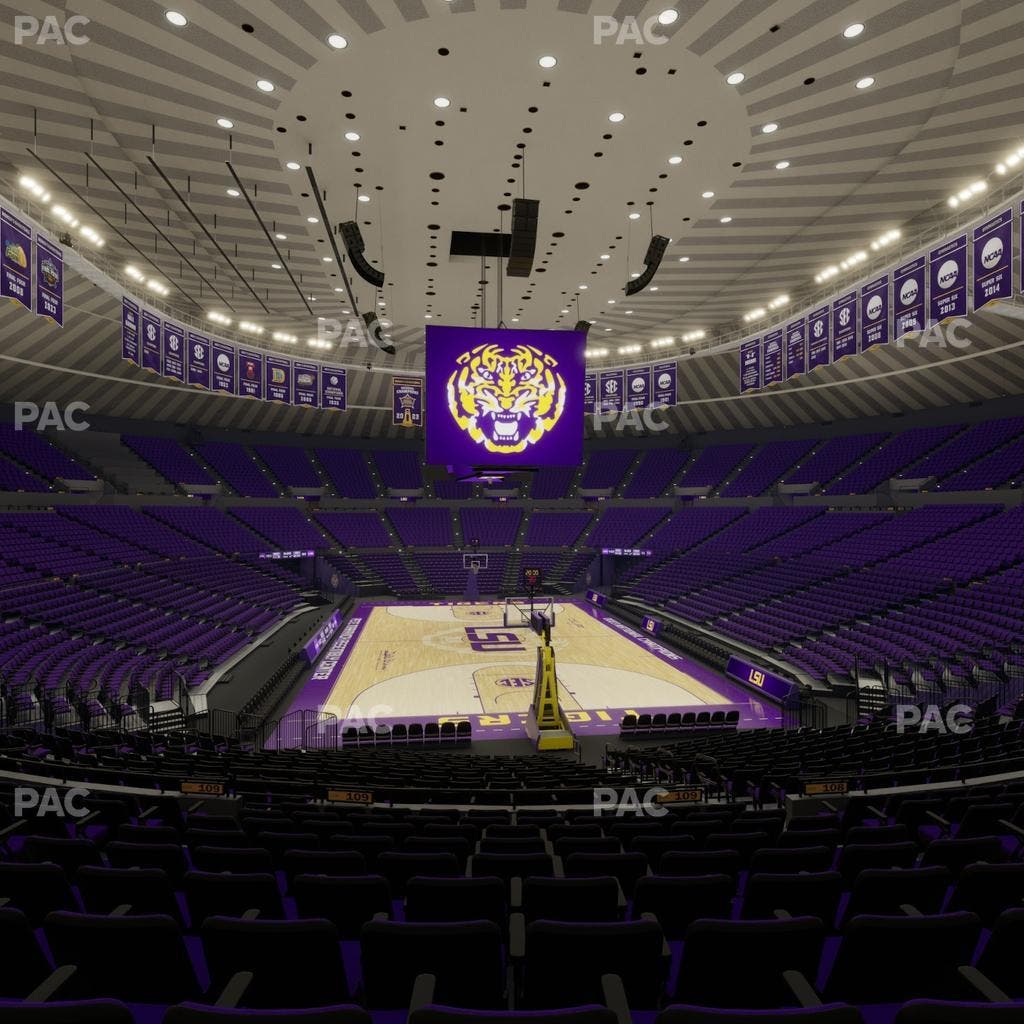 Pete Maravich Assembly Center - Section 212 Seat View