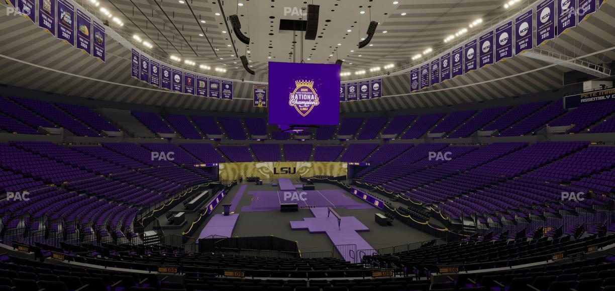 Pete Maravich Assembly Center - Section 212 Seat View