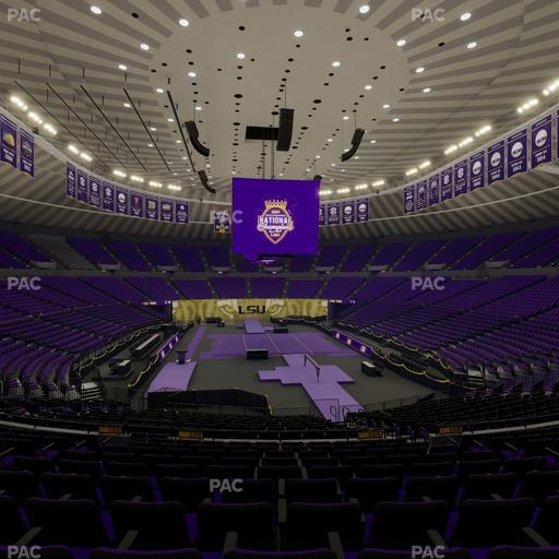 Pete Maravich Assembly Center - Section 212 Seat View