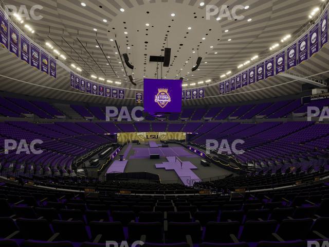 Pete Maravich Assembly Center - Section 212 Seat View