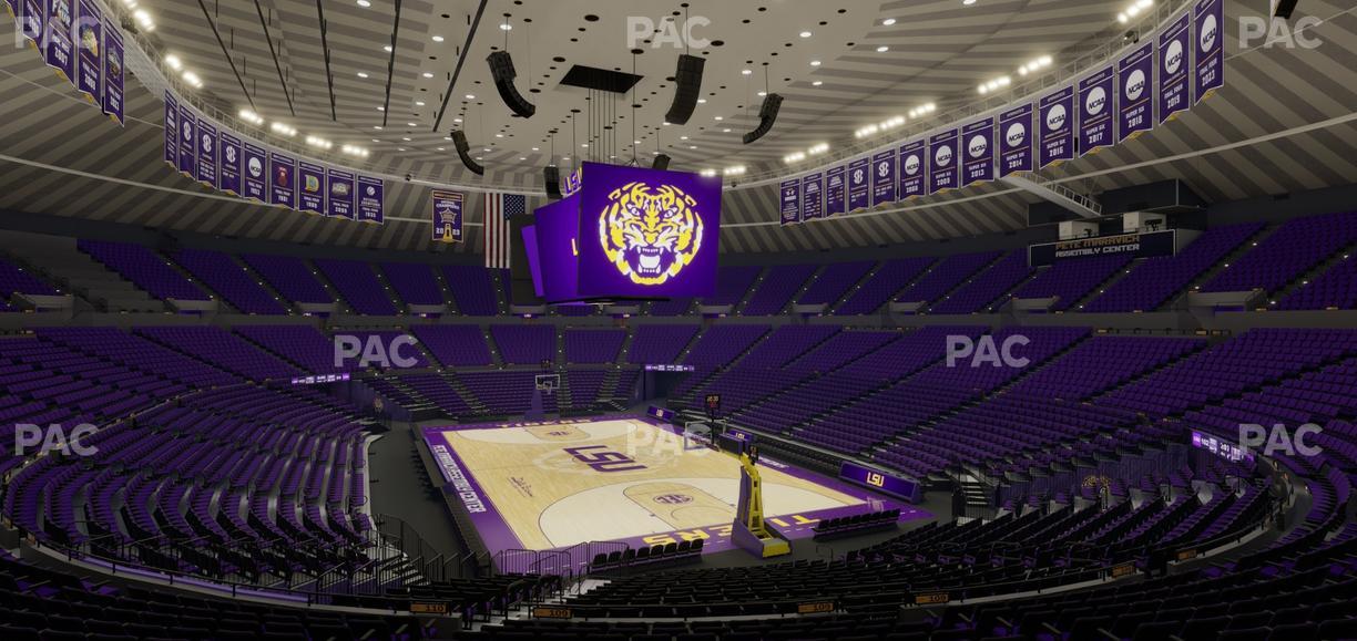 Pete Maravich Assembly Center - Section 213 Seat View