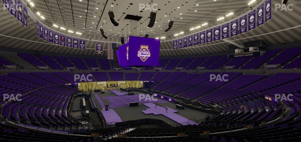 Pete Maravich Assembly Center - Section 213 Seat View