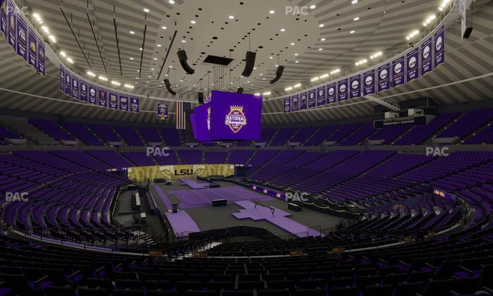 Pete Maravich Assembly Center - Section 213 Seat View