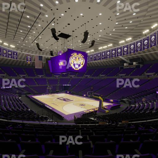 Pete Maravich Assembly Center - Section 214 Seat View